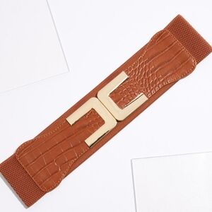 Plus size stretchy belt
